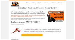 Desktop Screenshot of barnsleytowbarcentre.co.uk